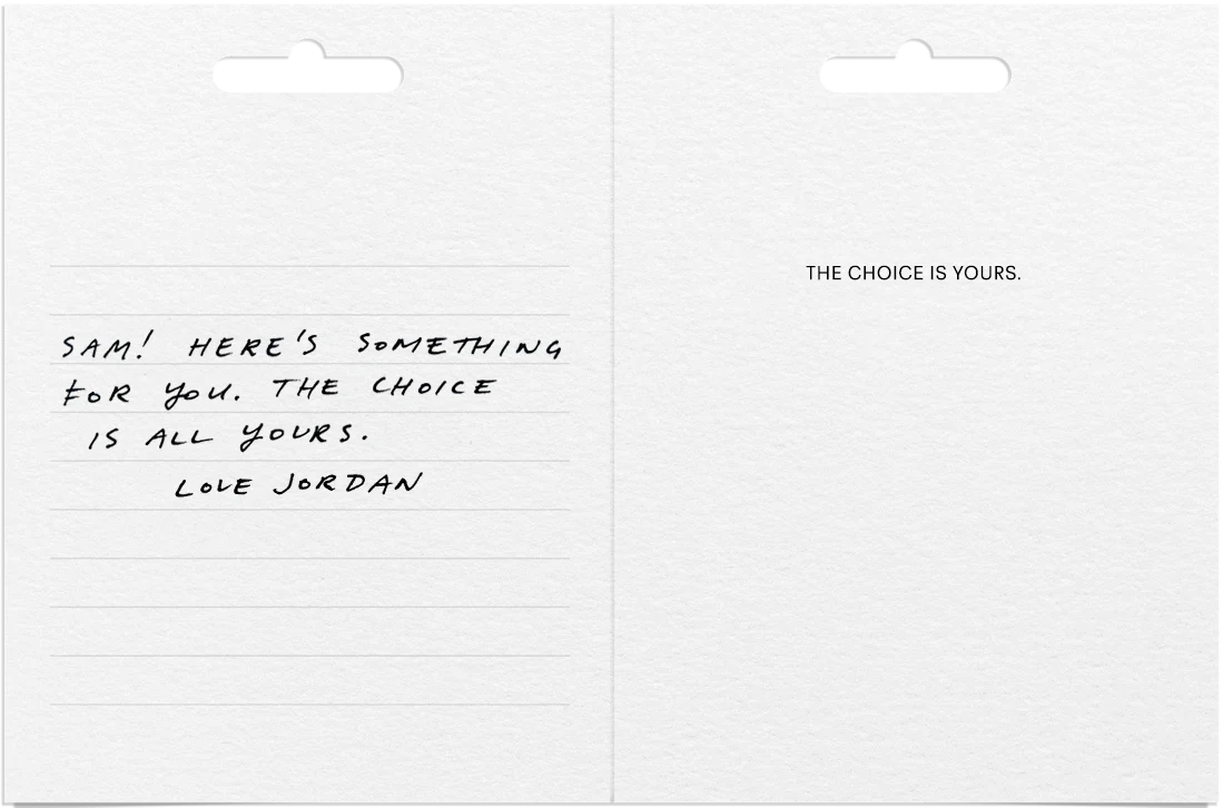 The Gift of Endless Choice